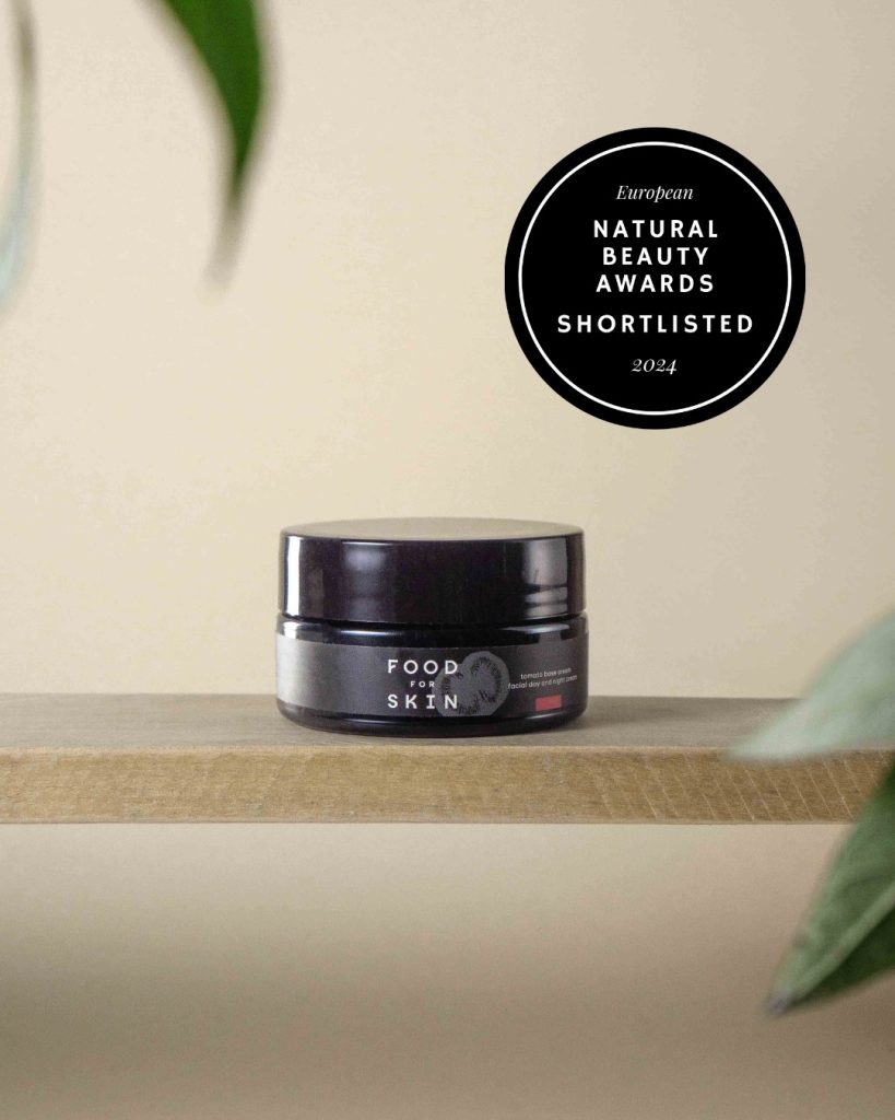 Food for Skin cosmetica merk met bekroonde natuurlijke huidverzorging