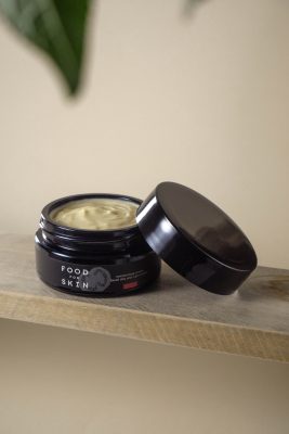 Food for Skin cosmetica merk met natuurlijke gezichtscrème.