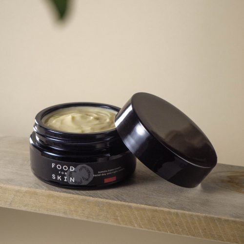 Food for Skin cosmetica merk met natuurlijke gezichtscrème.