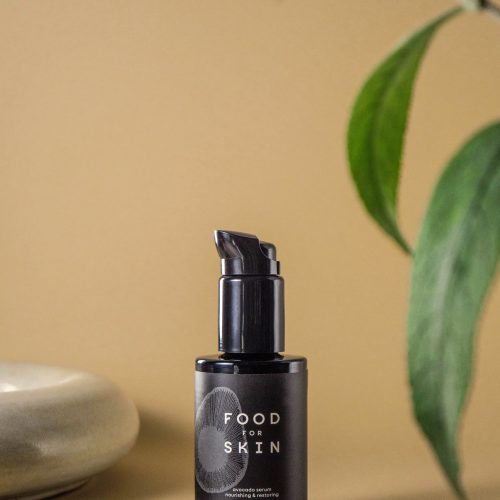 Food for Skin cosmetica merk met natuurlijke gezichtsverzorging.