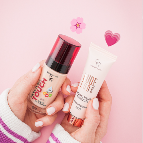 Foundation en getinde dagcreme van Golden Rose Cosmetics met SPF en vitamine - 1